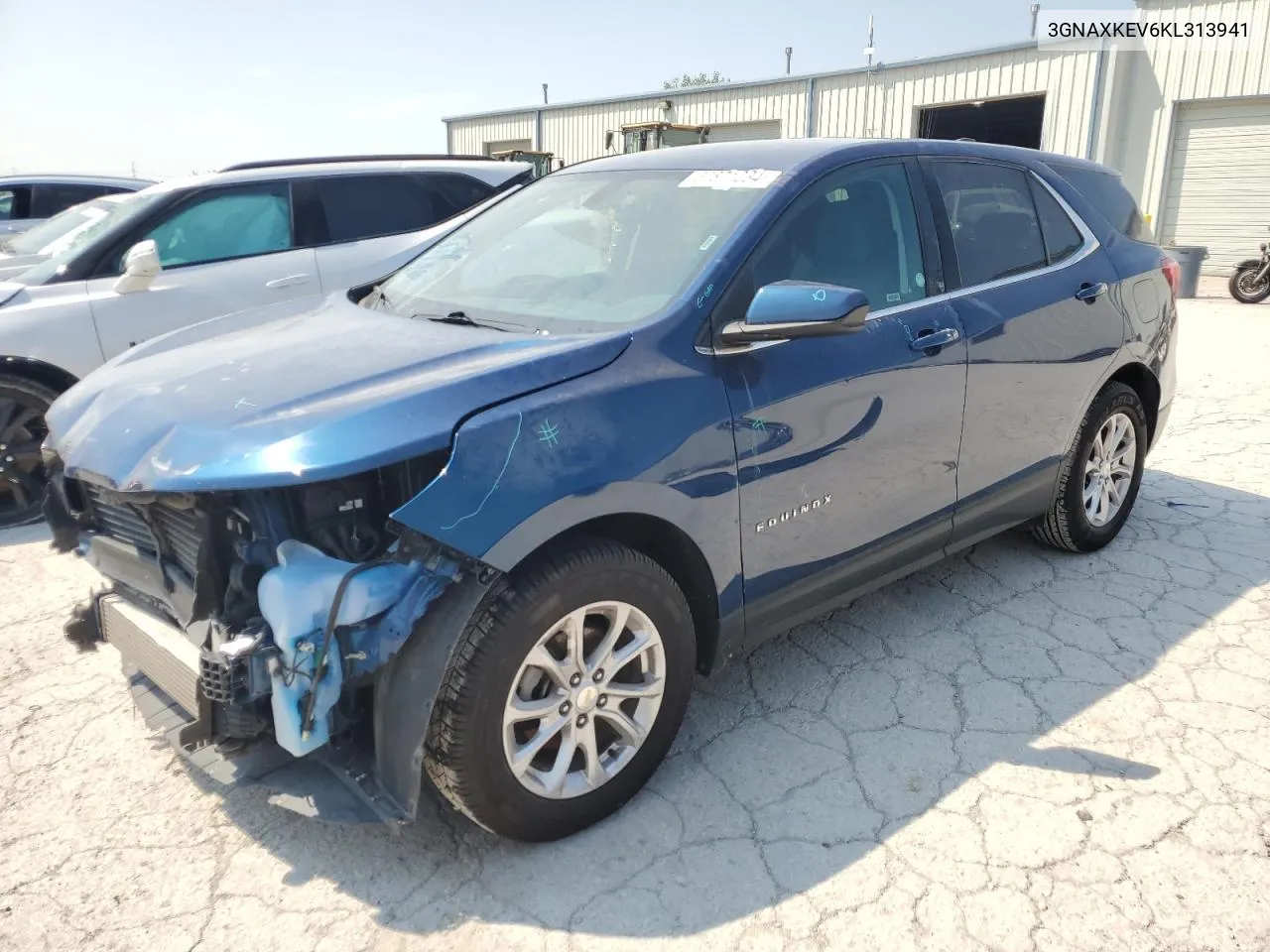 2019 Chevrolet Equinox Lt VIN: 3GNAXKEV6KL313941 Lot: 67871234