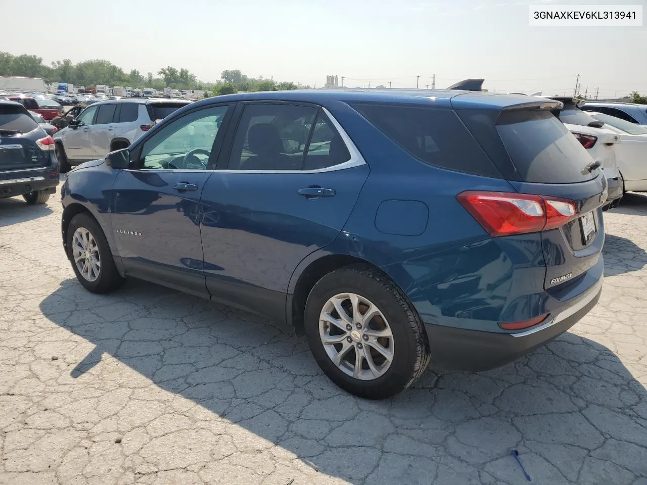 2019 Chevrolet Equinox Lt VIN: 3GNAXKEV6KL313941 Lot: 67871234