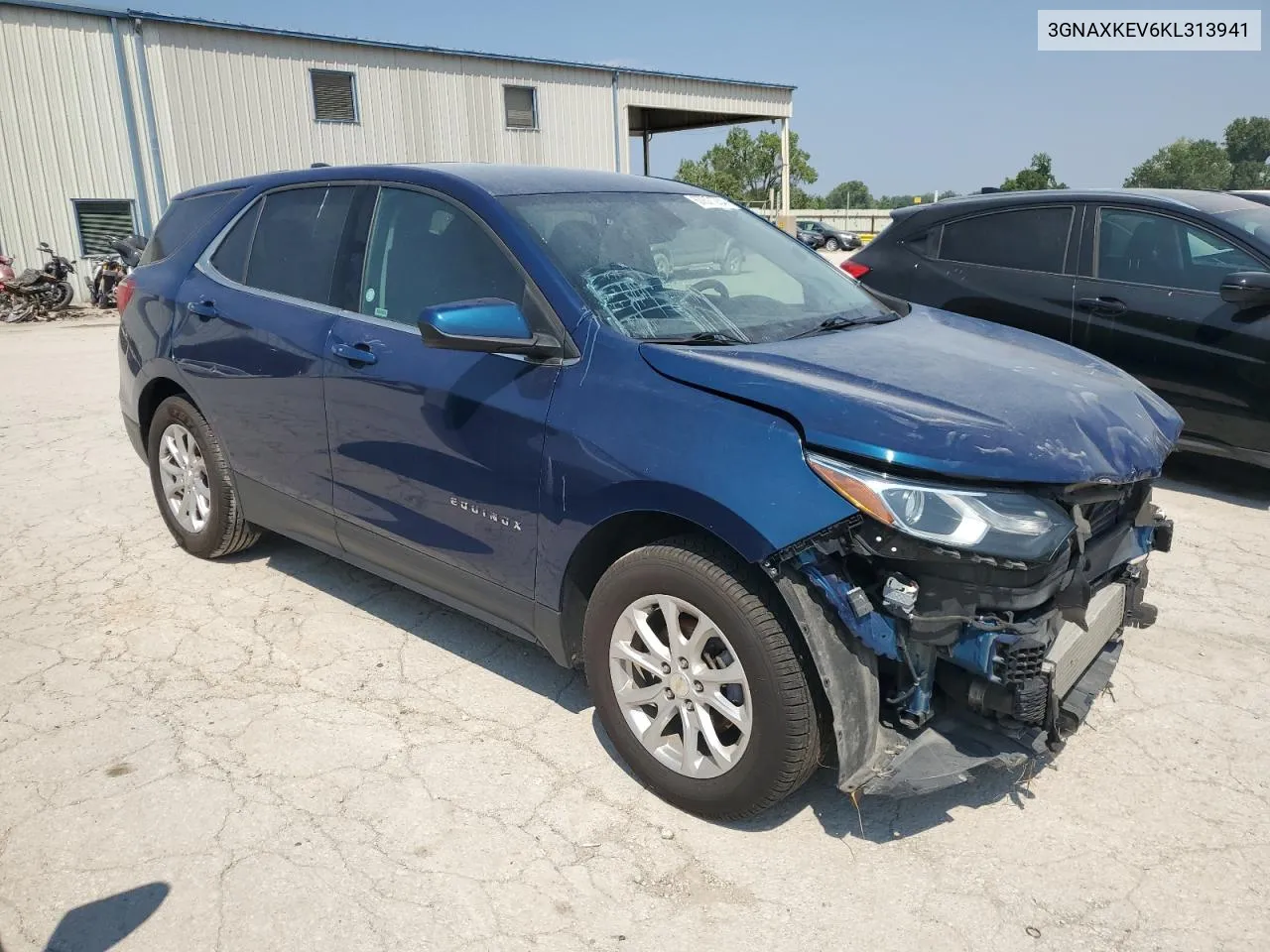 2019 Chevrolet Equinox Lt VIN: 3GNAXKEV6KL313941 Lot: 67871234