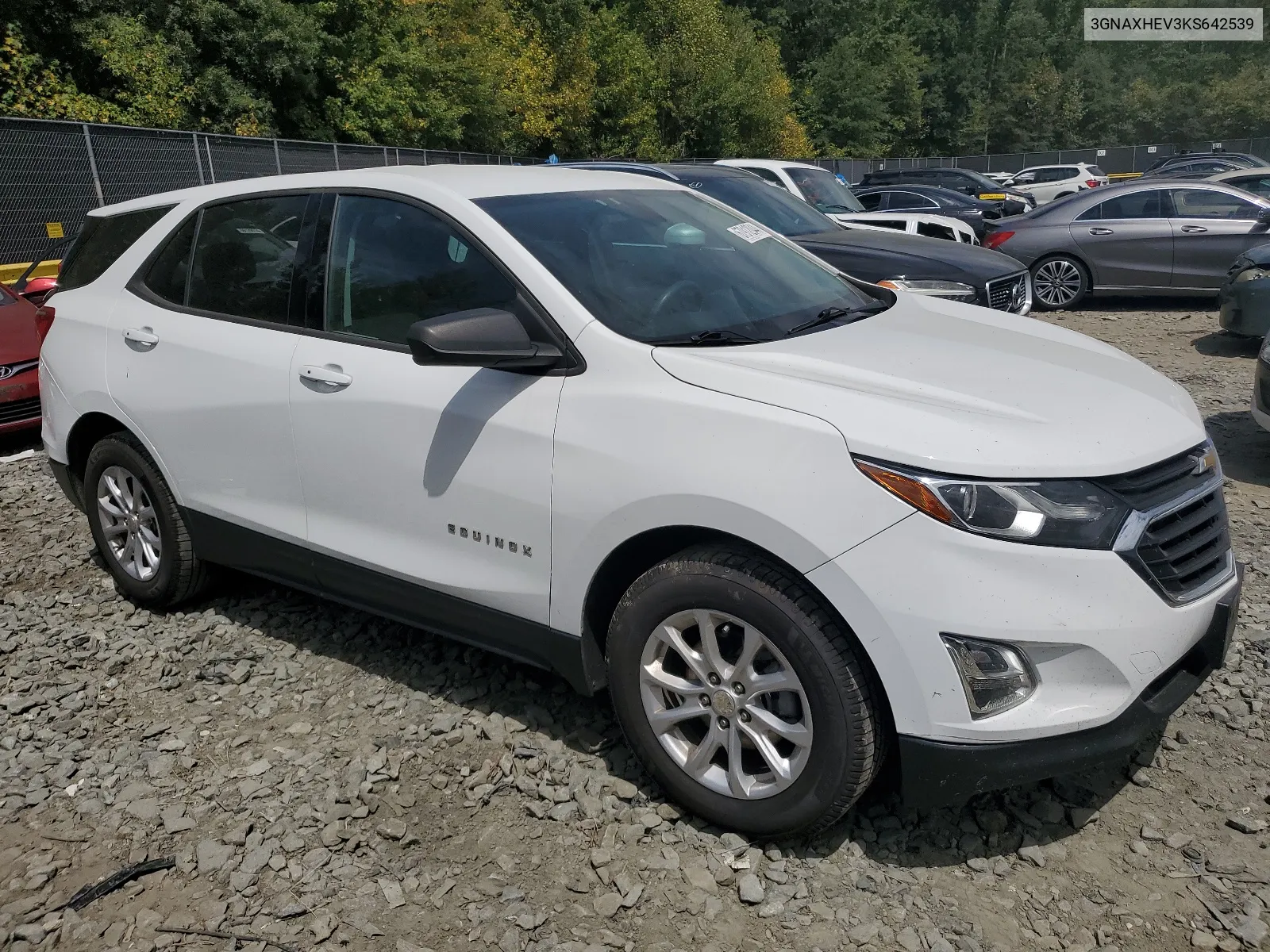 2019 Chevrolet Equinox Ls VIN: 3GNAXHEV3KS642539 Lot: 67912044