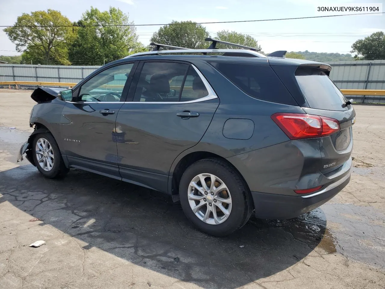 2019 Chevrolet Equinox Lt VIN: 3GNAXUEV9KS611904 Lot: 67912874