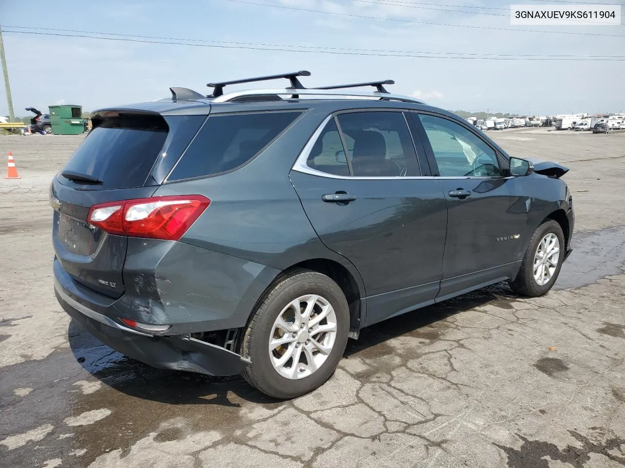 2019 Chevrolet Equinox Lt VIN: 3GNAXUEV9KS611904 Lot: 67912874