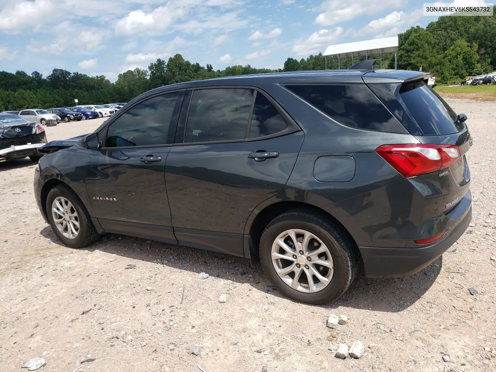 2019 Chevrolet Equinox Ls VIN: 3GNAXHEV6KS543732 Lot: 67953814