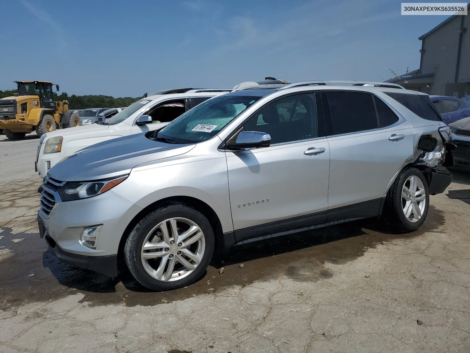 2019 Chevrolet Equinox Premier VIN: 3GNAXPEX9KS635526 Lot: 67969744