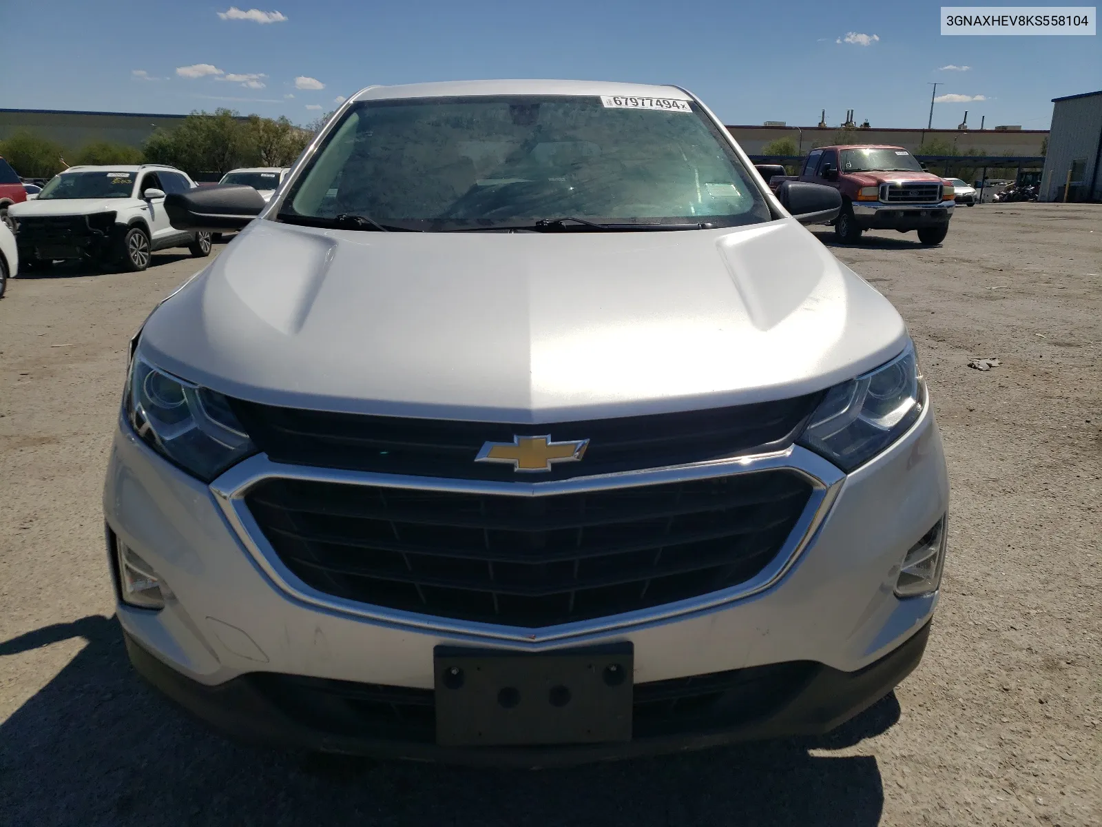 2019 Chevrolet Equinox Ls VIN: 3GNAXHEV8KS558104 Lot: 67977494