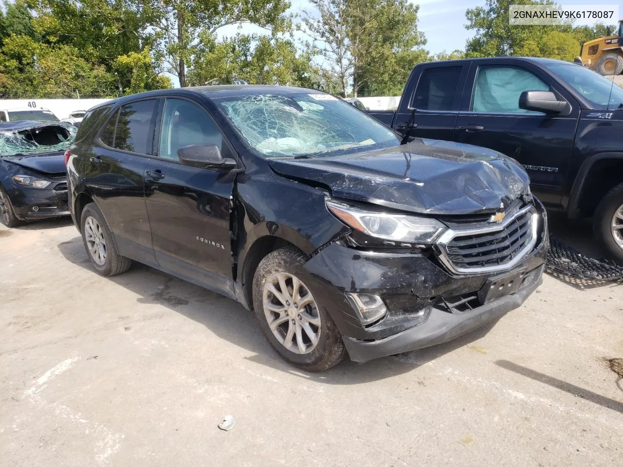 2019 Chevrolet Equinox Ls VIN: 2GNAXHEV9K6178087 Lot: 68034304