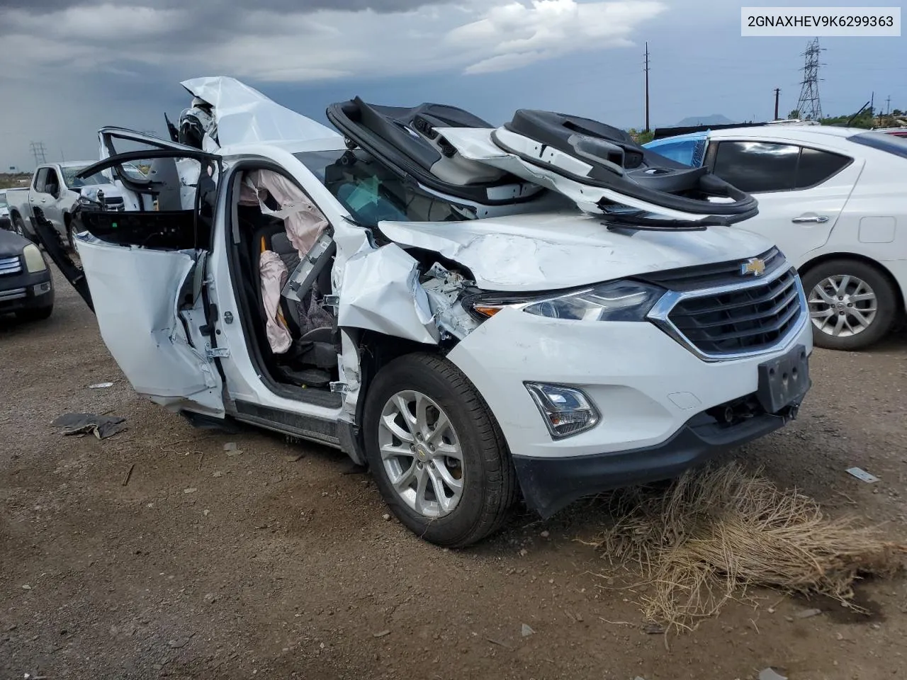 2019 Chevrolet Equinox Ls VIN: 2GNAXHEV9K6299363 Lot: 68143464