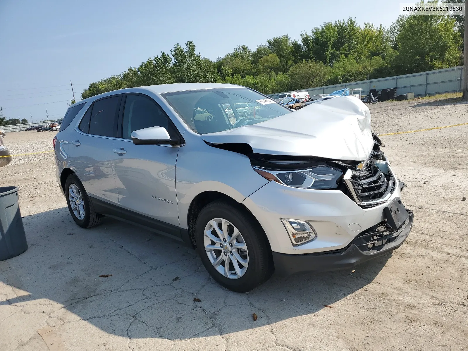 2019 Chevrolet Equinox Lt VIN: 2GNAXKEV3K6219830 Lot: 68145964