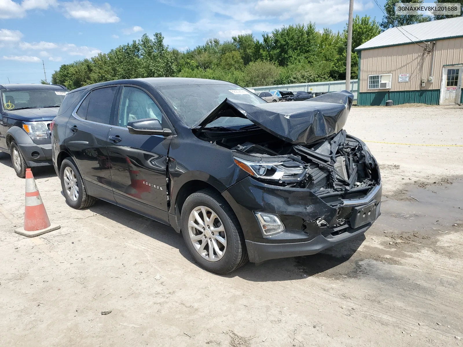 2019 Chevrolet Equinox Lt VIN: 3GNAXKEV8KL201688 Lot: 68202894