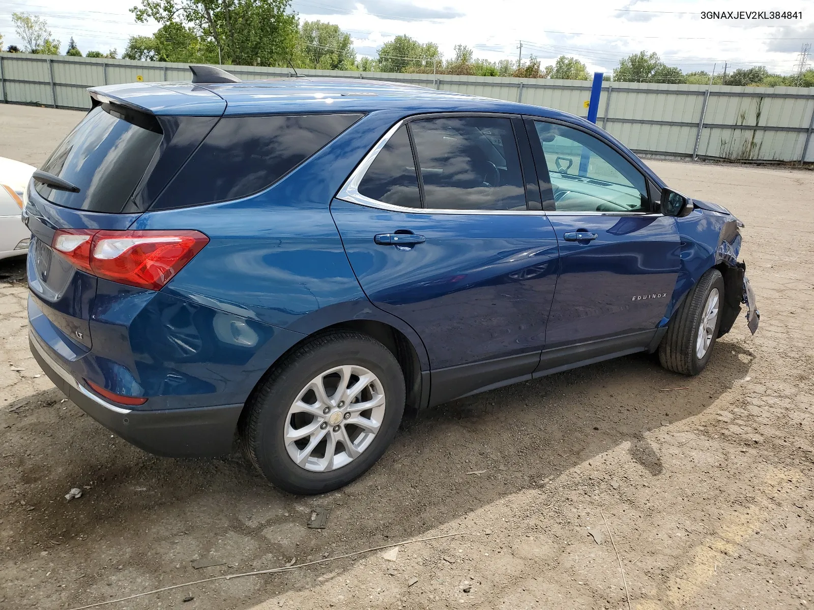 2019 Chevrolet Equinox Lt VIN: 3GNAXJEV2KL384841 Lot: 68269634