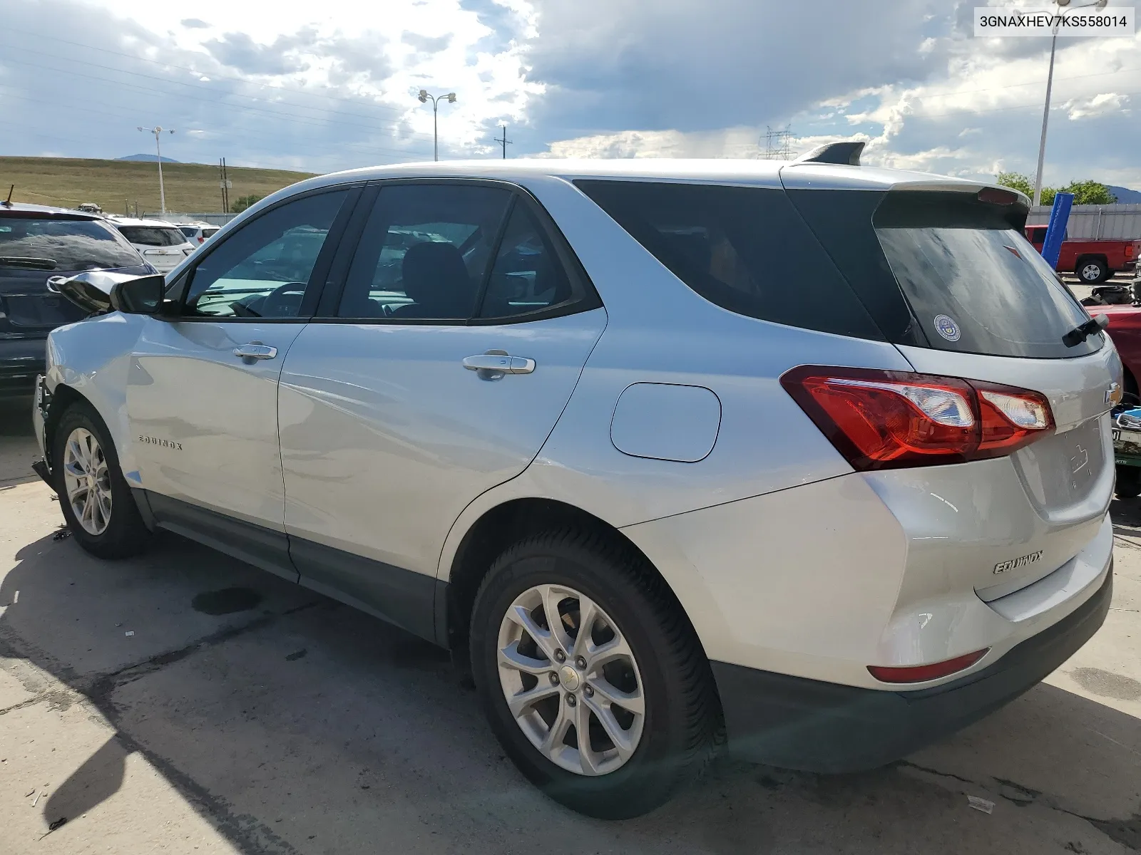 2019 Chevrolet Equinox Ls VIN: 3GNAXHEV7KS558014 Lot: 68353514