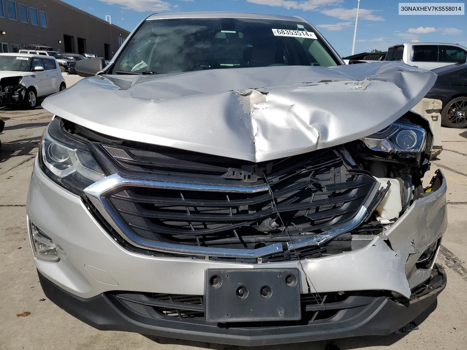 3GNAXHEV7KS558014 2019 Chevrolet Equinox Ls