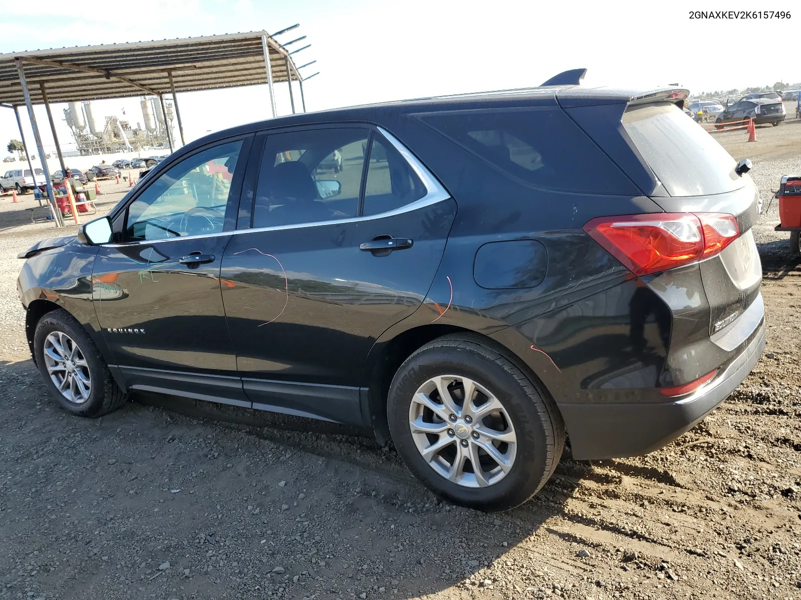 2019 Chevrolet Equinox Lt VIN: 2GNAXKEV2K6157496 Lot: 68511254