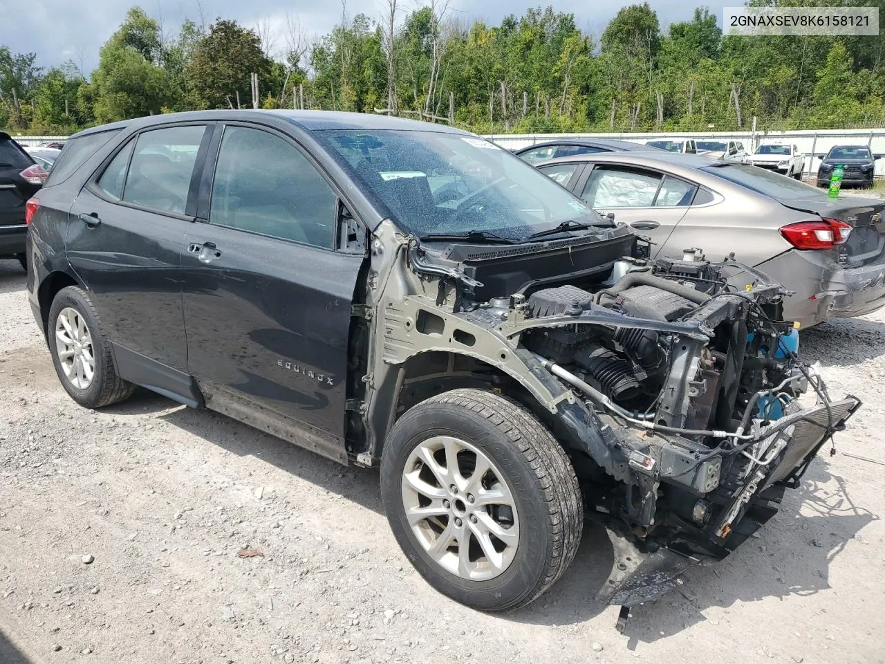 2GNAXSEV8K6158121 2019 Chevrolet Equinox Ls