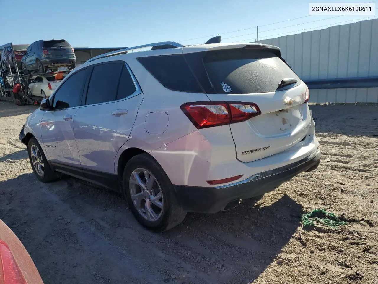 2019 Chevrolet Equinox Lt VIN: 2GNAXLEX6K6198611 Lot: 68718394