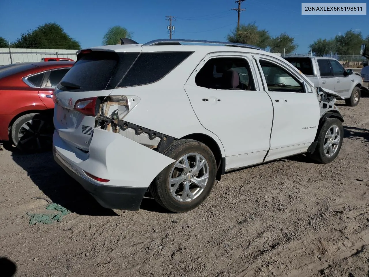 2019 Chevrolet Equinox Lt VIN: 2GNAXLEX6K6198611 Lot: 68718394