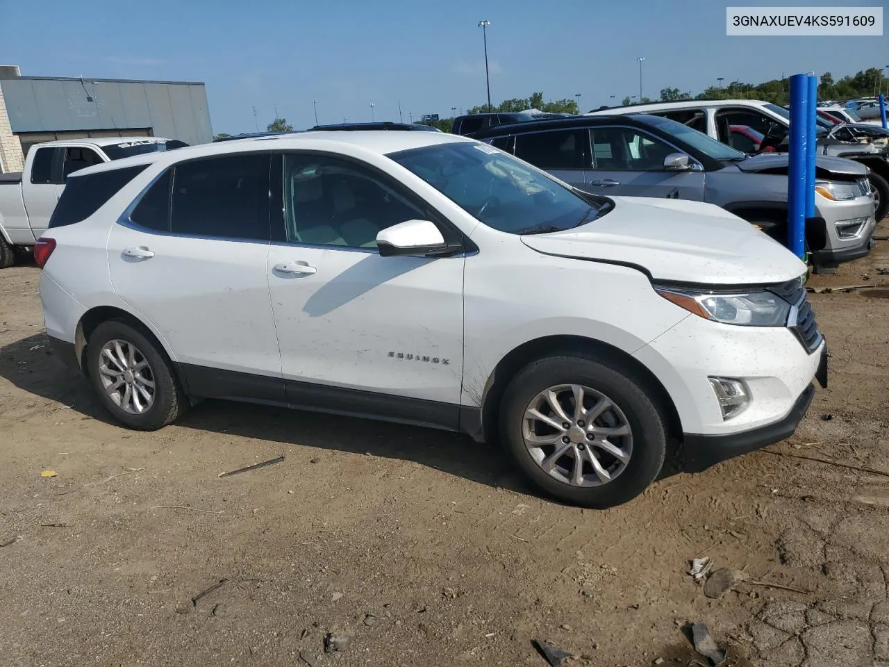 2019 Chevrolet Equinox Lt VIN: 3GNAXUEV4KS591609 Lot: 68800764