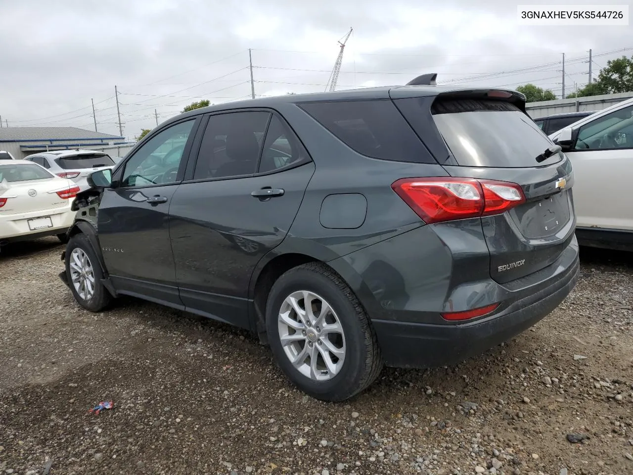 2019 Chevrolet Equinox Ls VIN: 3GNAXHEV5KS544726 Lot: 68829694