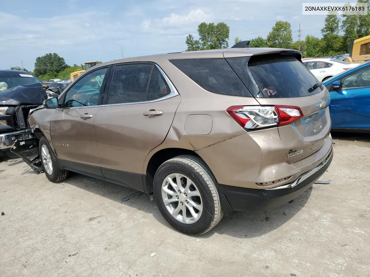 2019 Chevrolet Equinox Lt VIN: 2GNAXKEVXK6176183 Lot: 68863914