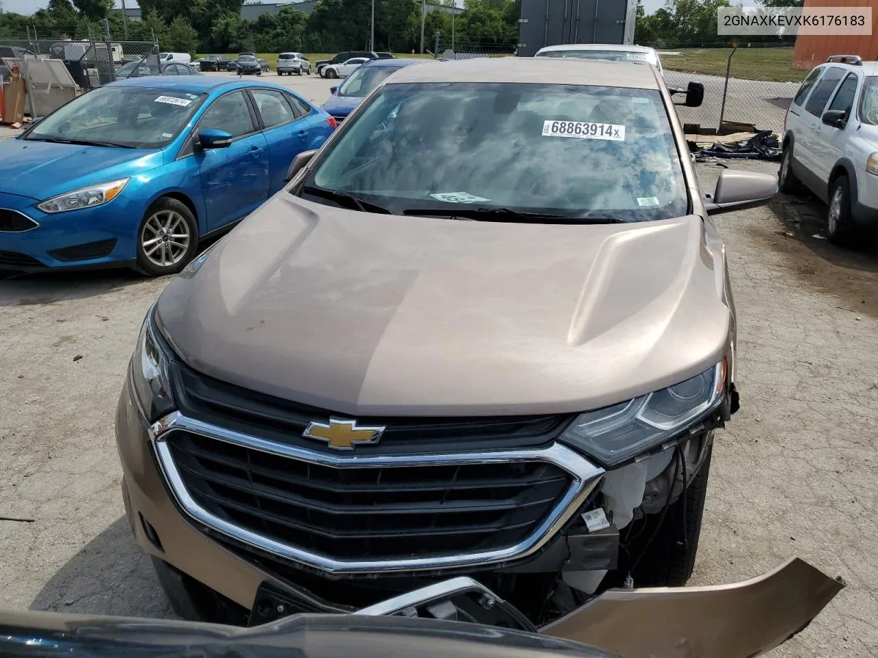 2GNAXKEVXK6176183 2019 Chevrolet Equinox Lt