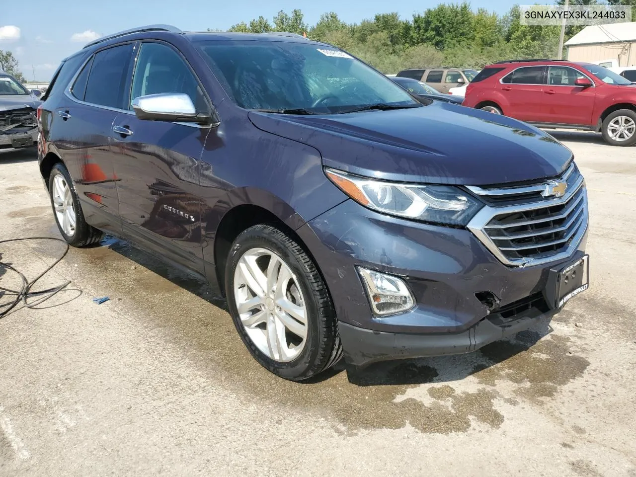 2019 Chevrolet Equinox Premier VIN: 3GNAXYEX3KL244033 Lot: 68946564