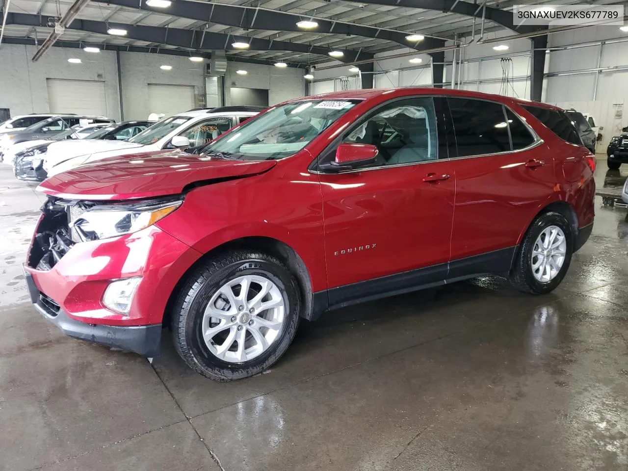 3GNAXUEV2KS677789 2019 Chevrolet Equinox Lt