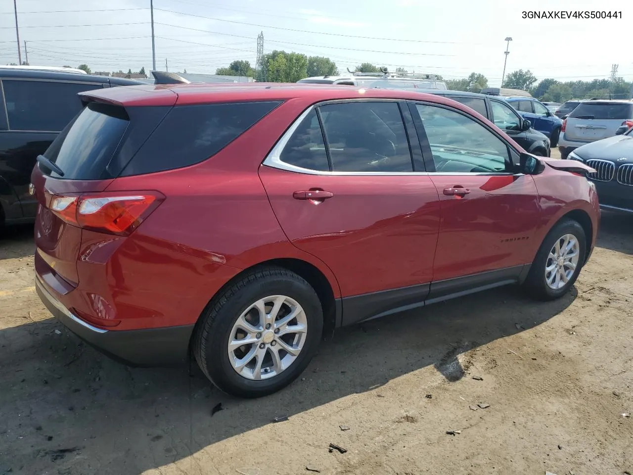 2019 Chevrolet Equinox Lt VIN: 3GNAXKEV4KS500441 Lot: 69022514