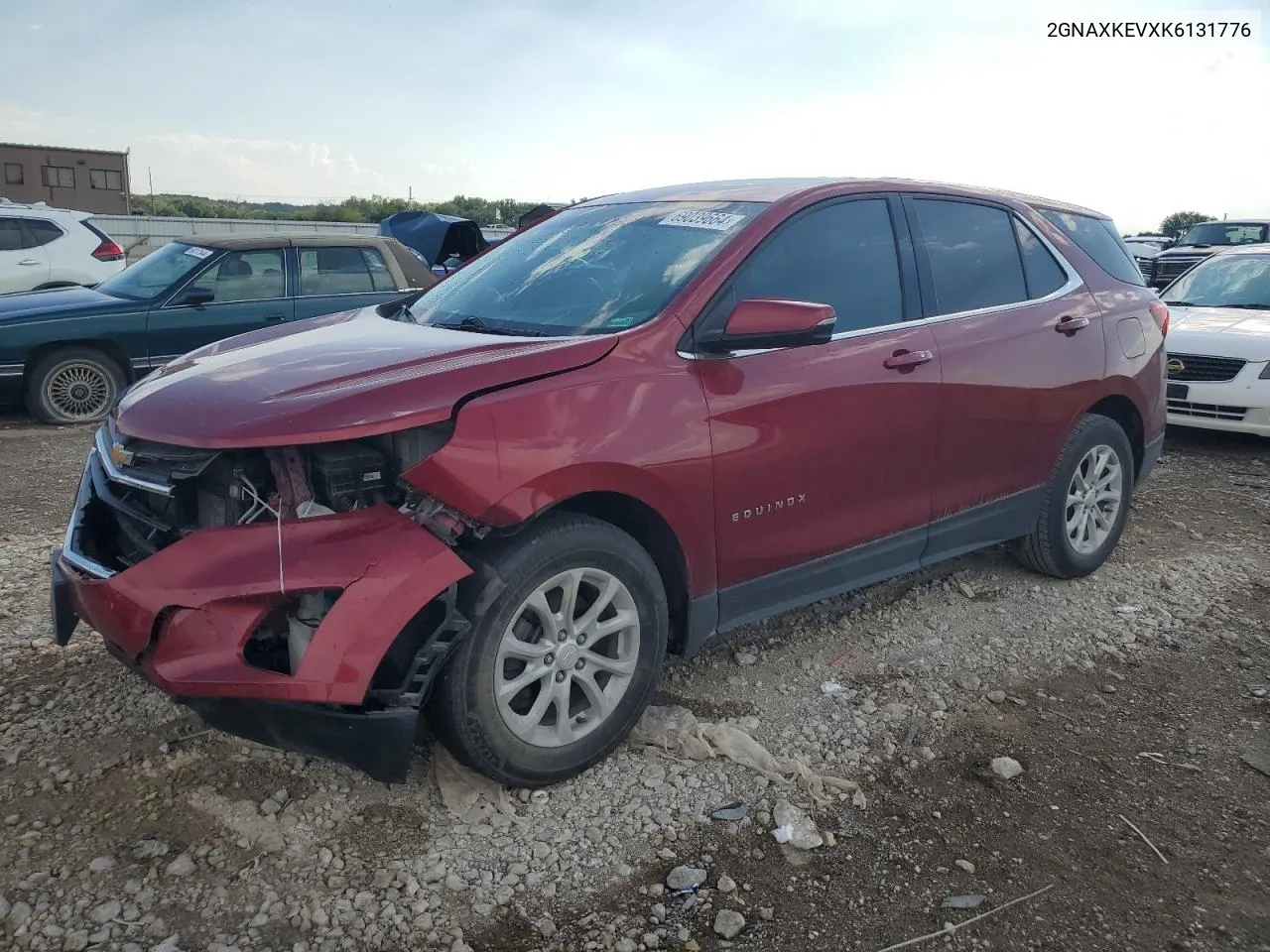 2019 Chevrolet Equinox Lt VIN: 2GNAXKEVXK6131776 Lot: 69039664