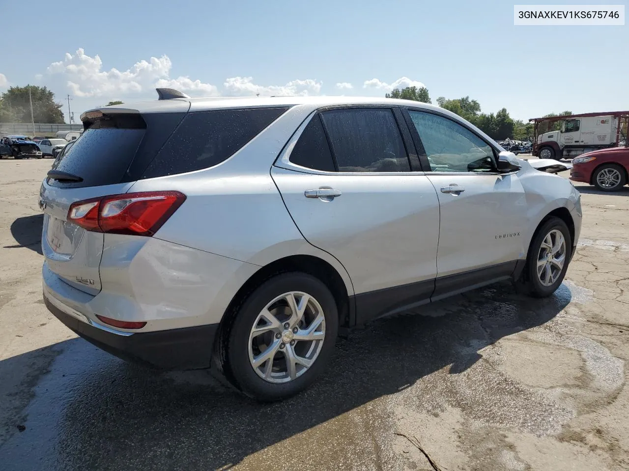 2019 Chevrolet Equinox Lt VIN: 3GNAXKEV1KS675746 Lot: 69108694