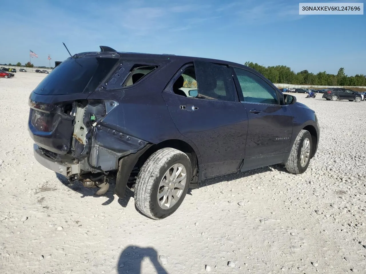 3GNAXKEV6KL247696 2019 Chevrolet Equinox Lt