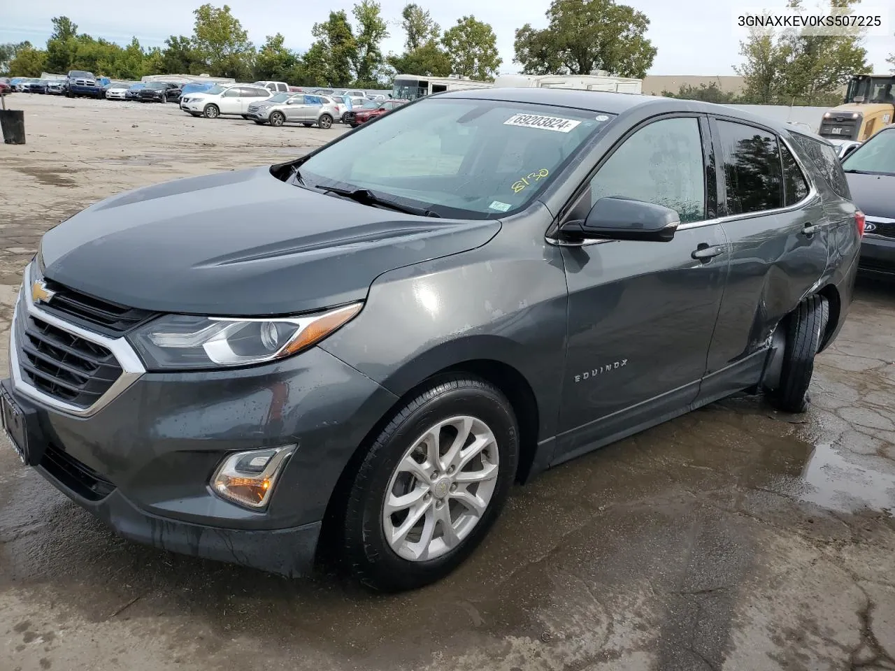 2019 Chevrolet Equinox Lt VIN: 3GNAXKEV0KS507225 Lot: 69203824