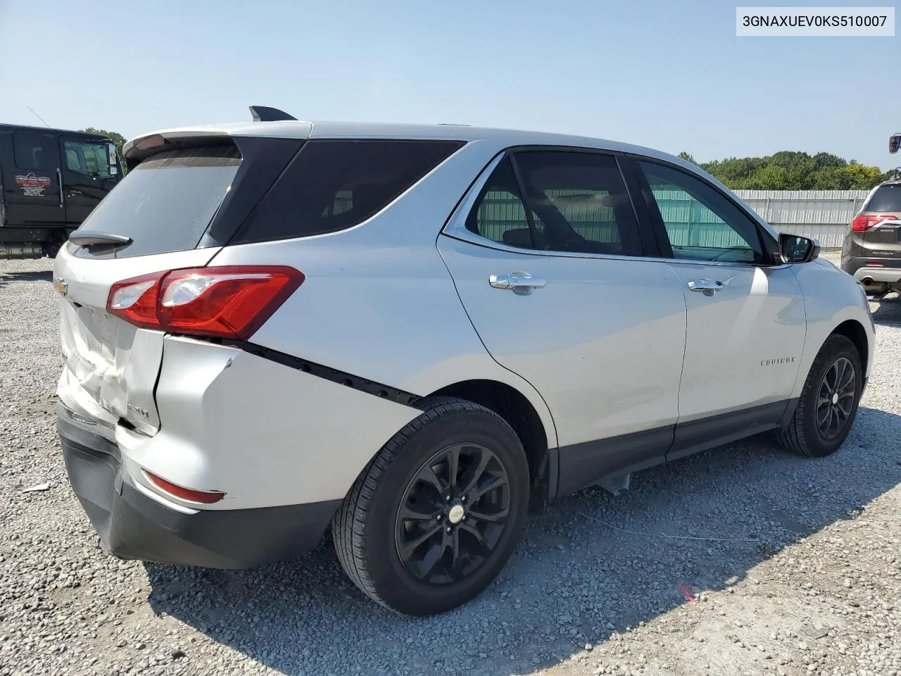 2019 Chevrolet Equinox Lt VIN: 3GNAXUEV0KS510007 Lot: 69216234