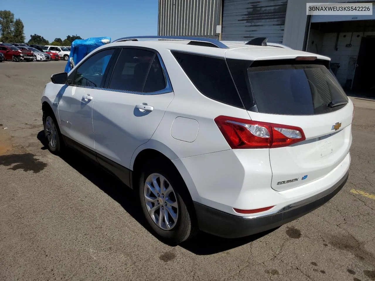 2019 Chevrolet Equinox Lt VIN: 3GNAXWEU3KS542226 Lot: 69249244