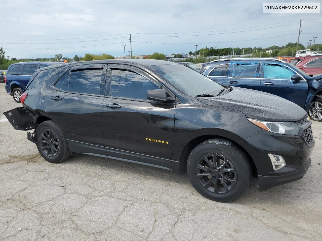 2019 Chevrolet Equinox Ls VIN: 2GNAXHEVXK6229502 Lot: 69319124