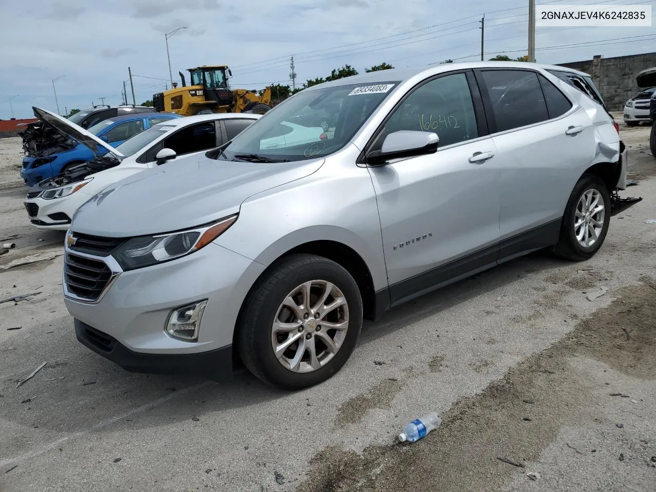 2019 Chevrolet Equinox Lt VIN: 2GNAXJEV4K6242835 Lot: 69334083