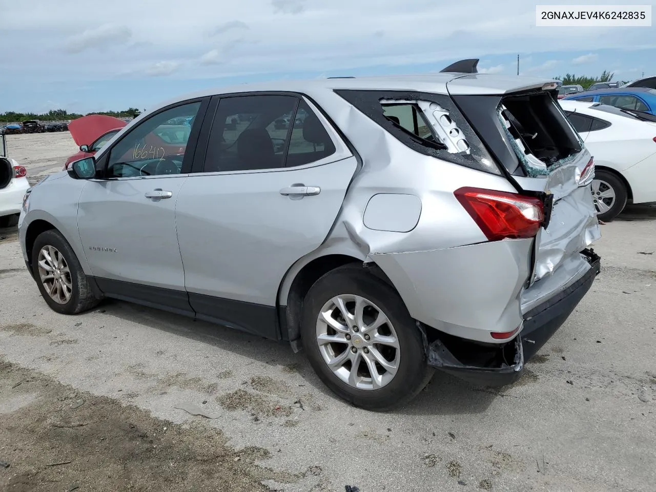 2019 Chevrolet Equinox Lt VIN: 2GNAXJEV4K6242835 Lot: 69334083