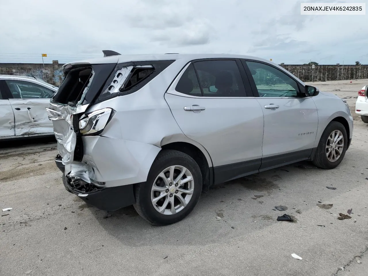 2019 Chevrolet Equinox Lt VIN: 2GNAXJEV4K6242835 Lot: 69334083