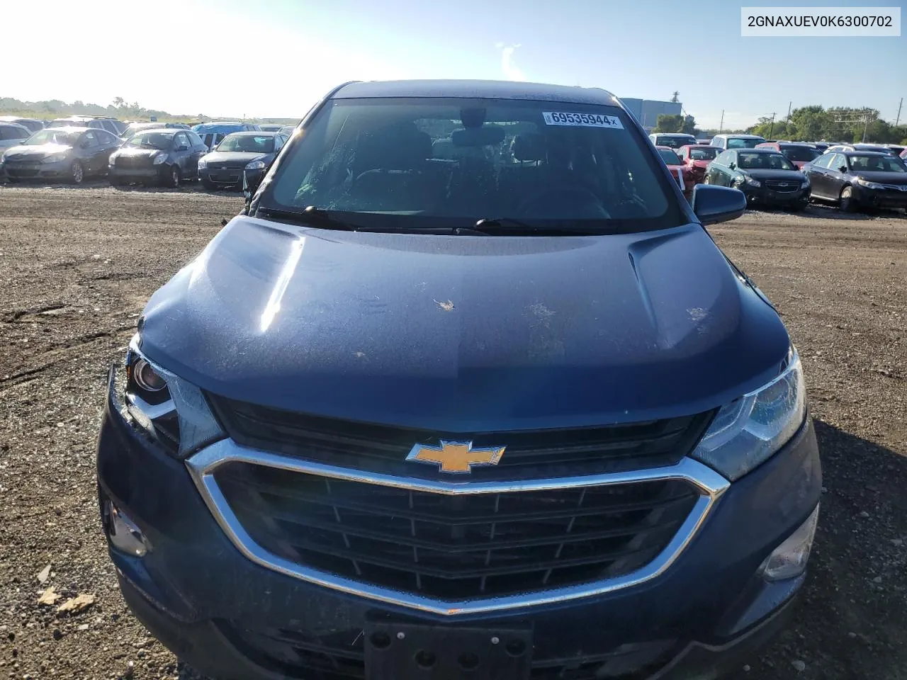 2019 Chevrolet Equinox Lt VIN: 2GNAXUEV0K6300702 Lot: 69535944