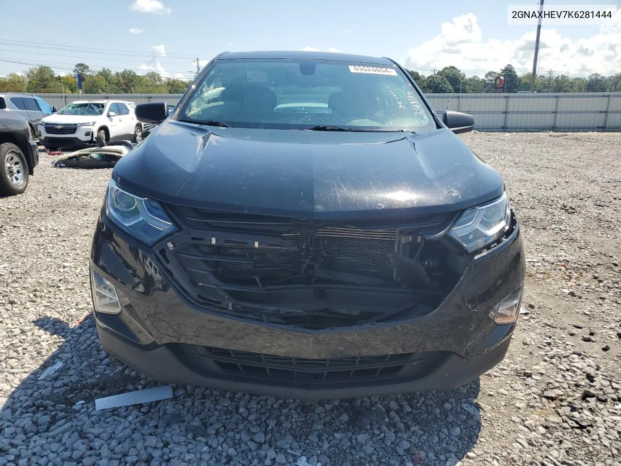 2019 Chevrolet Equinox Ls VIN: 2GNAXHEV7K6281444 Lot: 69626654