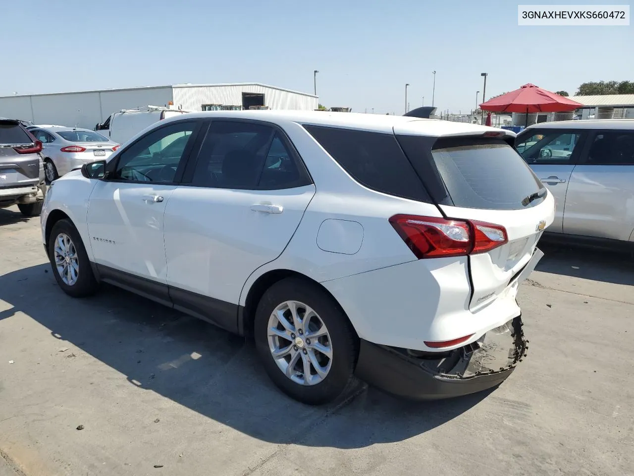 2019 Chevrolet Equinox Ls VIN: 3GNAXHEVXKS660472 Lot: 69693964