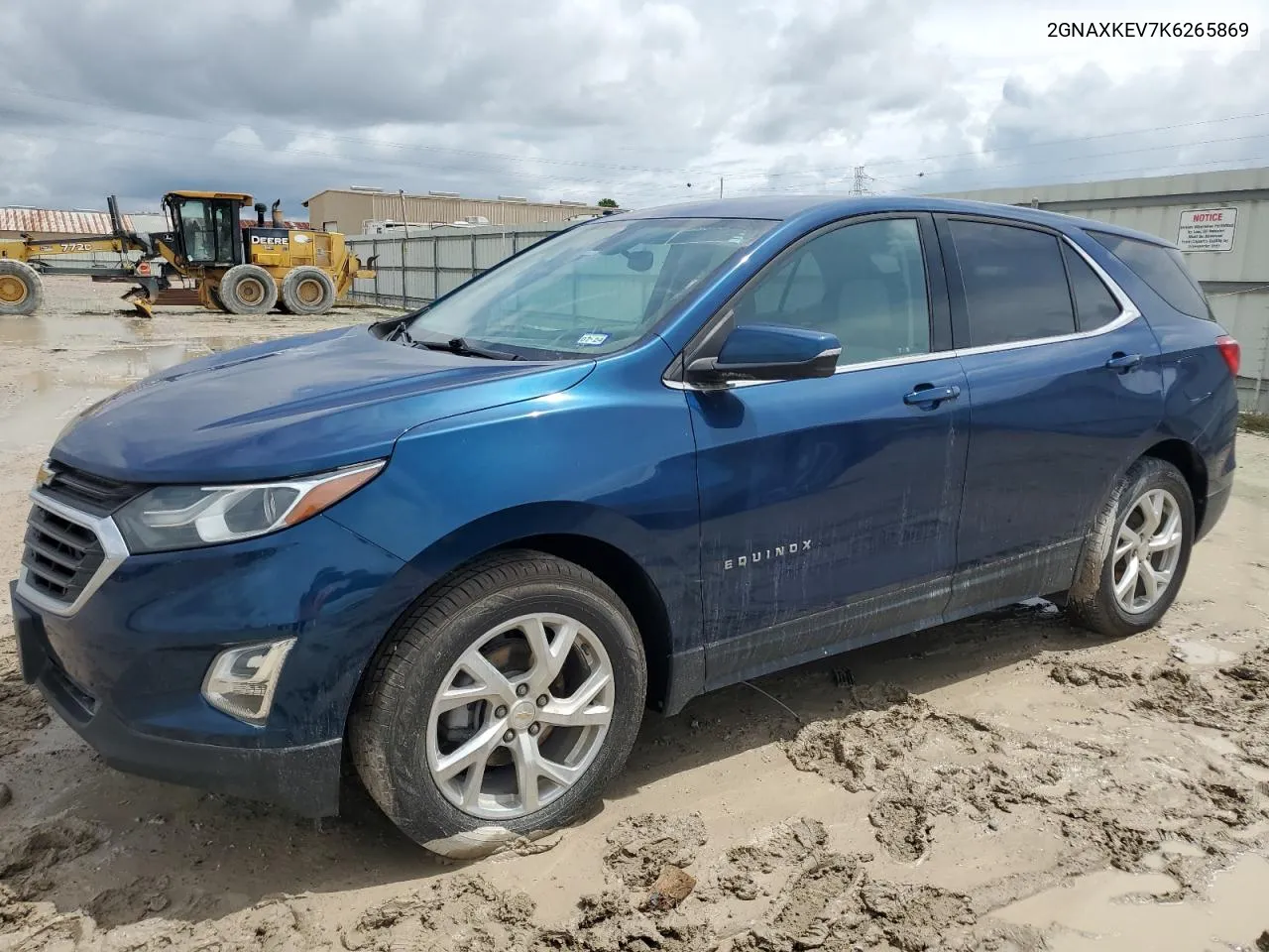 2019 Chevrolet Equinox Lt VIN: 2GNAXKEV7K6265869 Lot: 69708394