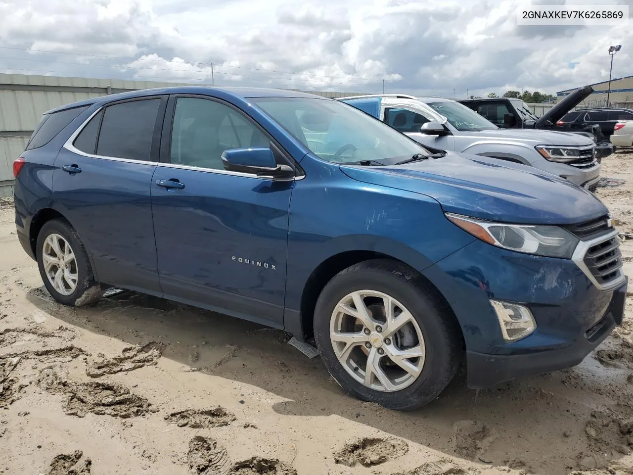 2019 Chevrolet Equinox Lt VIN: 2GNAXKEV7K6265869 Lot: 69708394