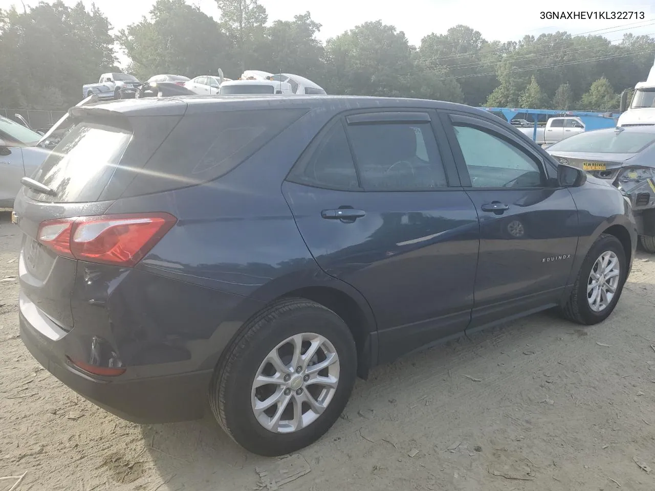 3GNAXHEV1KL322713 2019 Chevrolet Equinox Ls