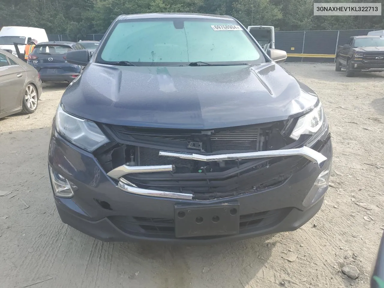 3GNAXHEV1KL322713 2019 Chevrolet Equinox Ls