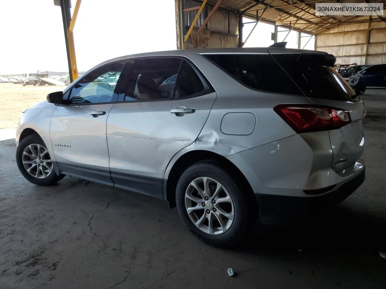 2019 Chevrolet Equinox Ls VIN: 3GNAXHEV1KS673224 Lot: 69792764