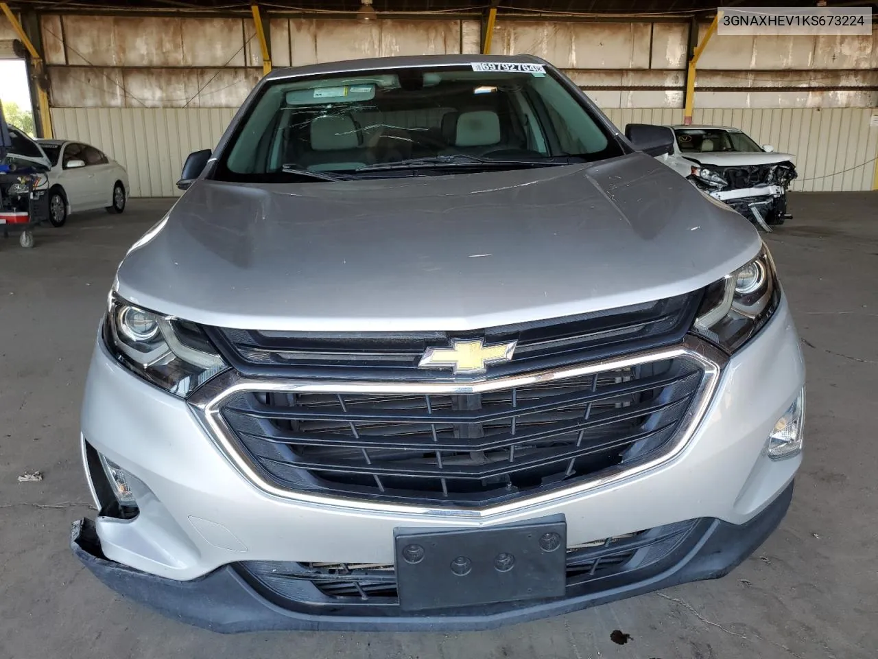 2019 Chevrolet Equinox Ls VIN: 3GNAXHEV1KS673224 Lot: 69792764