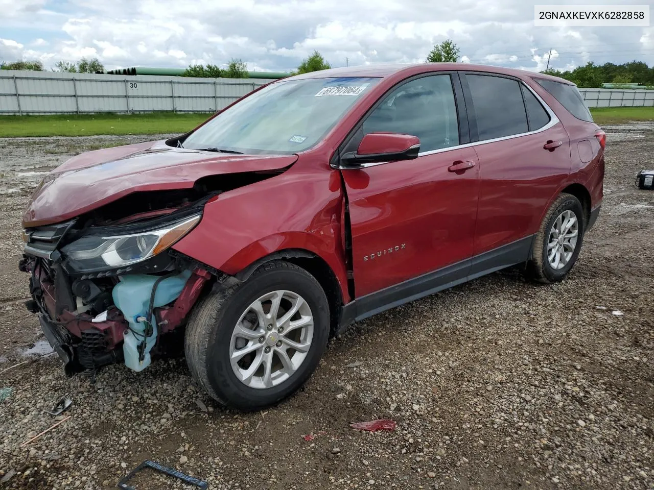 2019 Chevrolet Equinox Lt VIN: 2GNAXKEVXK6282858 Lot: 69797064