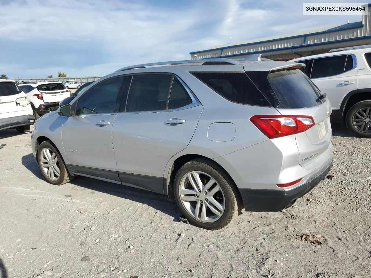 2019 Chevrolet Equinox Premier VIN: 3GNAXPEX0KS596454 Lot: 69808294