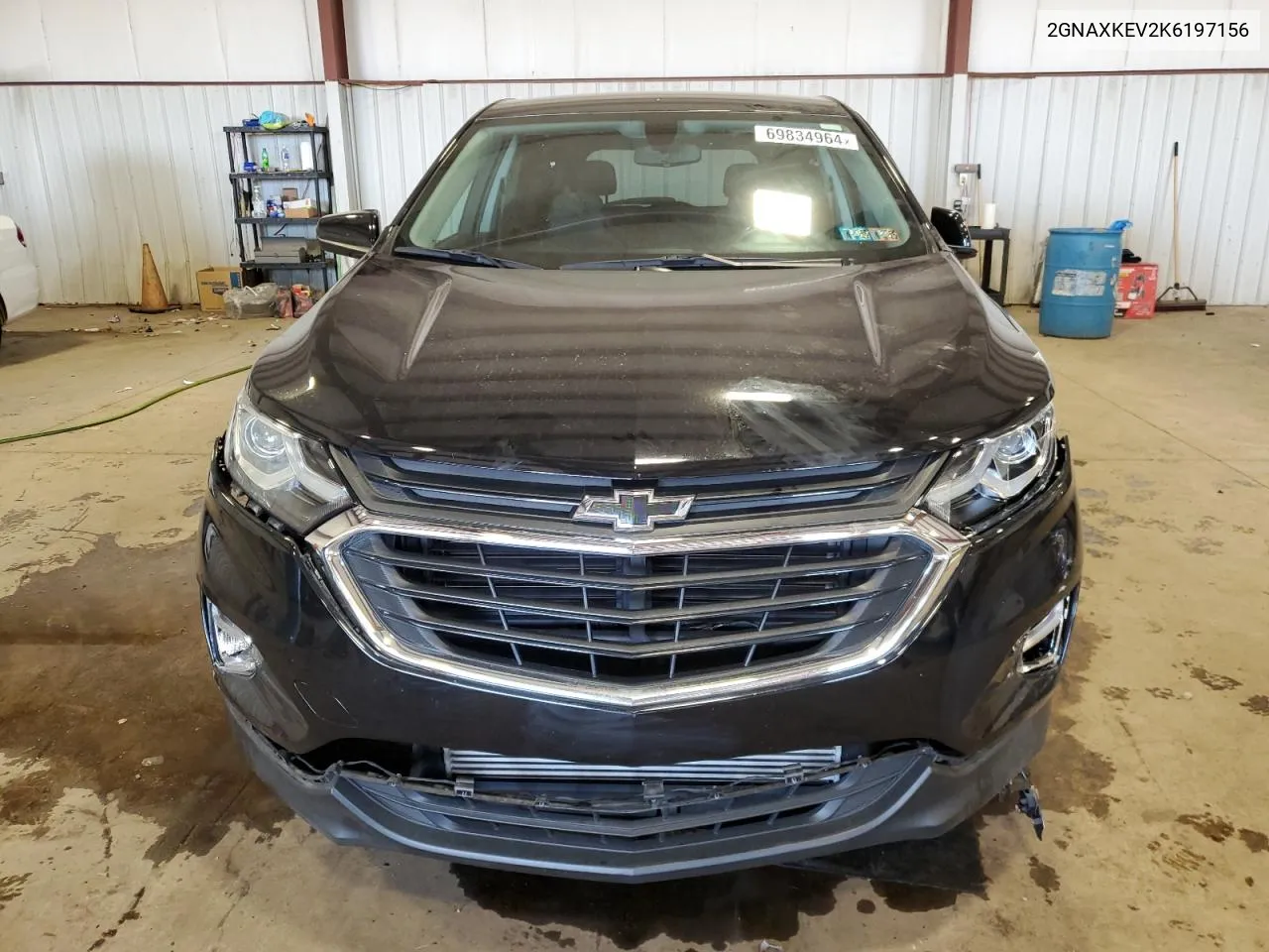 2019 Chevrolet Equinox Lt VIN: 2GNAXKEV2K6197156 Lot: 69834964