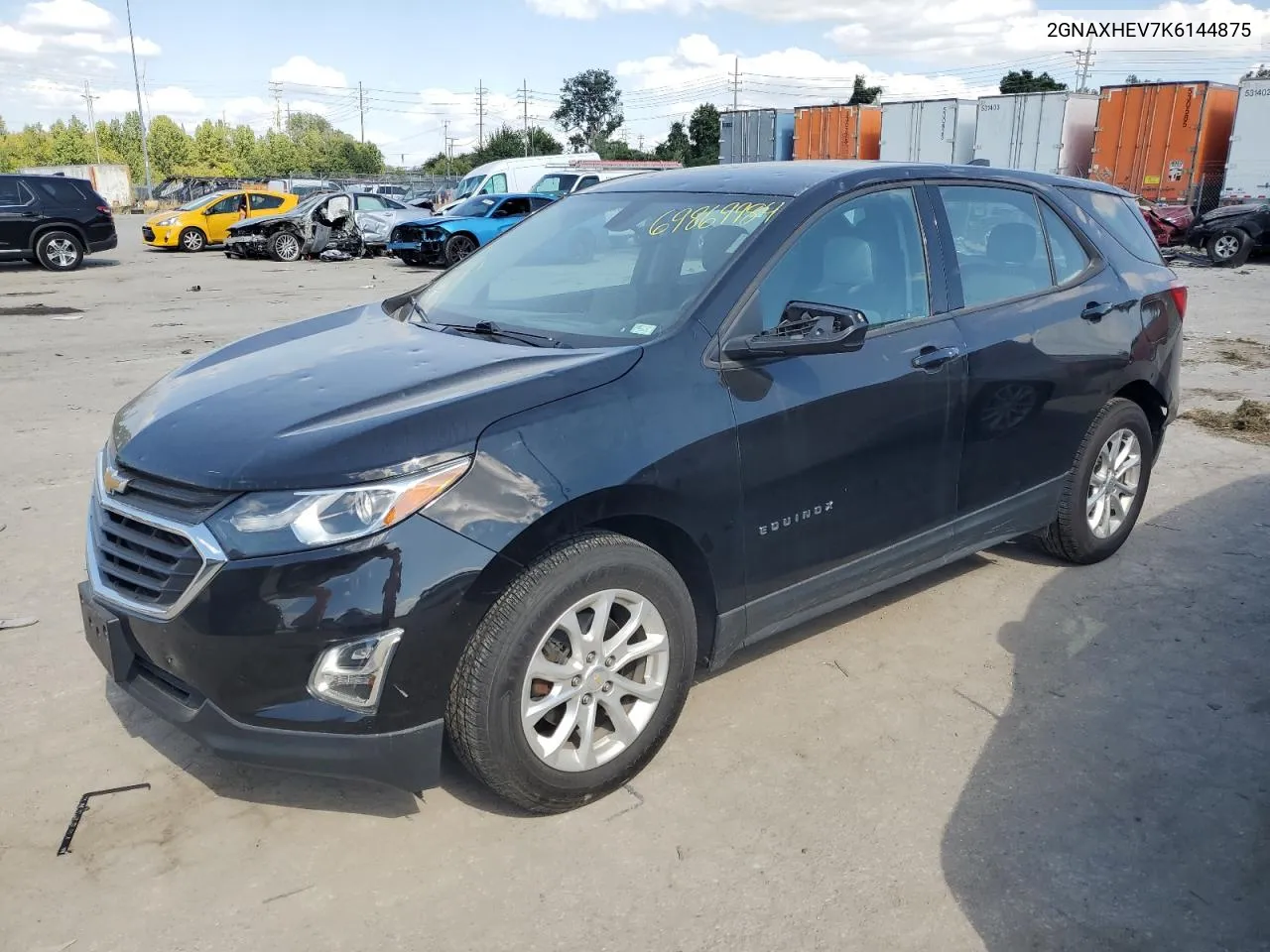 2GNAXHEV7K6144875 2019 Chevrolet Equinox Ls